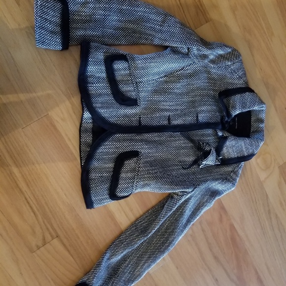 Tweed black n white jacket - Picture 6 of 6